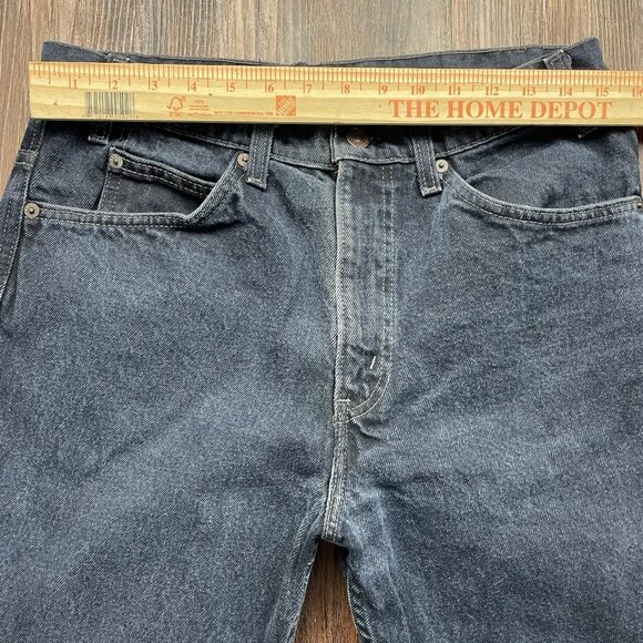 Vintage Levi's 575 Jeans— Made in 1980’s Rare Black Tab Straight Mens’s 30x30 - Picture 7 of 12